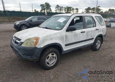 2003 Honda Cr-V Lx из США, поврежденный, VIN SHSRD78433U109272